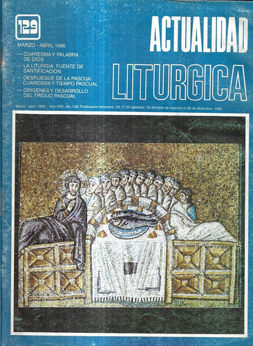 Revista Actualidad Litúrgica Marzo - Abril 1996 / N° 128