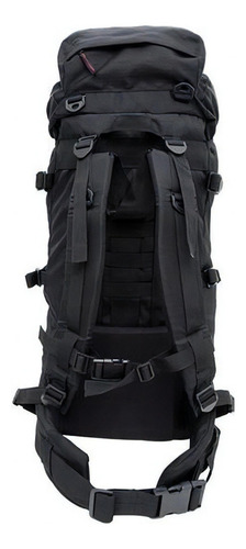 Mochila Cargueira Crampon 60 Litros Preta - Trilhas E Rumos