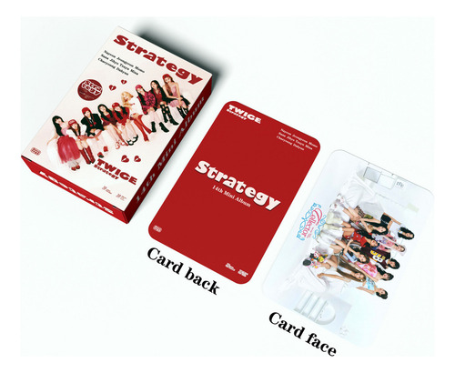 Tarjeta Fotográfica Twice New Album Strategy Surrounding Pos