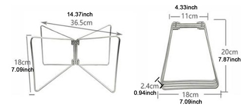 Soporte De Refrigeración Plegable, Herramienta Para Argén