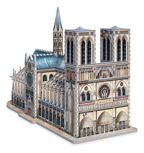 Rompecabezas 3d Wrebbit3d Assassin's Creed Unity Notre-dame