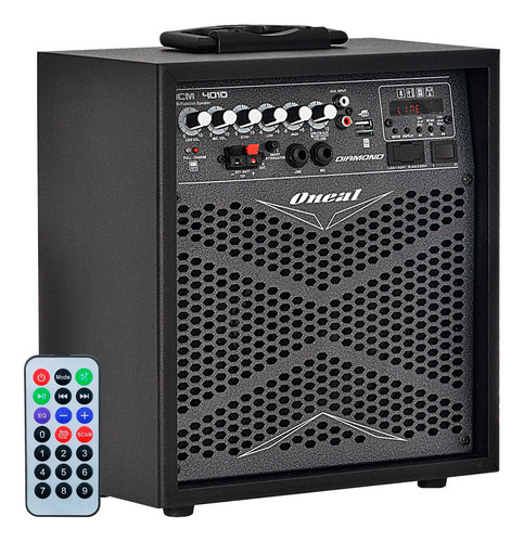 Caixa De Som Oneal Multiuso 10'' Ocm-4010 120w