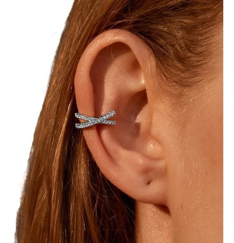 Ear Cuff Tipo Arracada En X