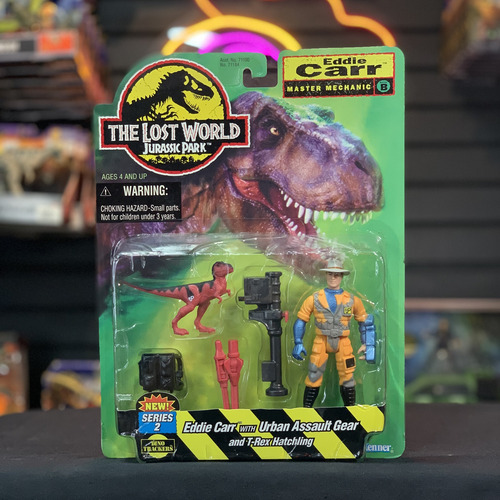 Jurassic Park The Lost World Eddie Carr Serie 2 Kenner 1998 (Usado)