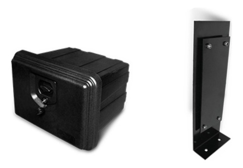 Caja de herramientas universal para camiones de 40 litros con soporte