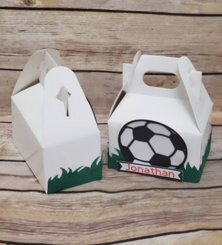 Caja Sorpresita Personalizada Cumpleaños Camiseta Fútbol
