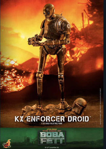Kx Enforcer Droid 1:6 Star Wars Boba Fett Hot Toys