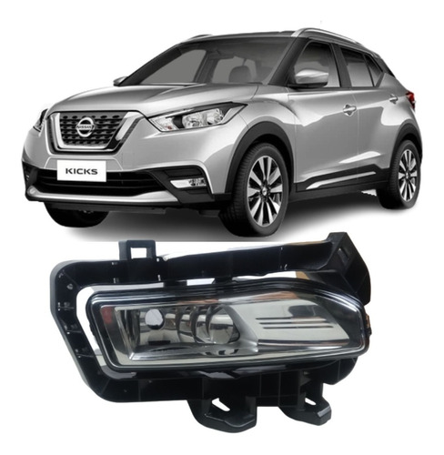 Farol Milha Esquerdo Nissan Kicks