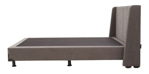 Cabecera Queen Size Dicasa Milan + Box Dicasa Bless Gris