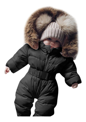 Mono Mono De Invierno Para Bebé Con Capucha Wa 6135
