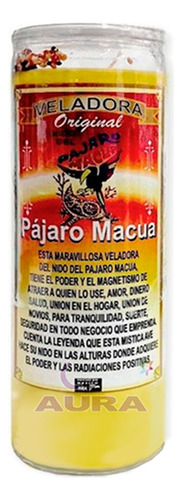 Veladora Nido Del Pájaro Macuá - Buena Suerte