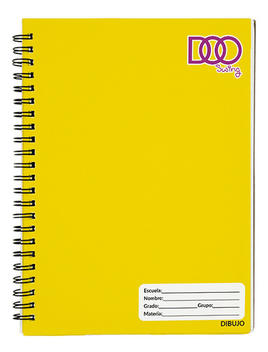Cuaderno Profesional Smarty Doo 100 Hojas Doble Espiral