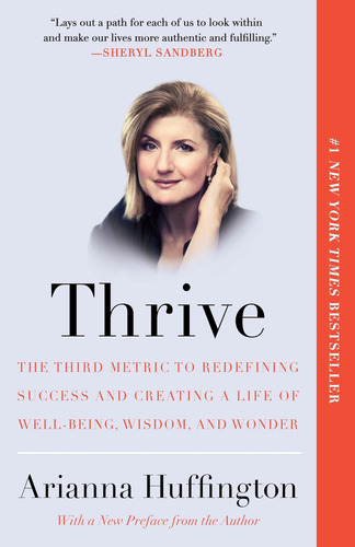 Libro Thrive: The Third Metric To Redefining...inglés, De Huffington, Arianna. Editorial Harmony, Tapa Blanda En Inglés