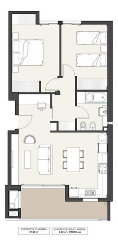 Departamentos En Venta A Estrenar 2 Habitación - Rafaela