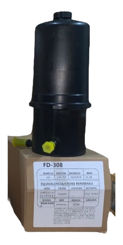 Filtro Diesel Vw Amarok 2.0lt 2010-2015 2h0127401a/ B Fd-308