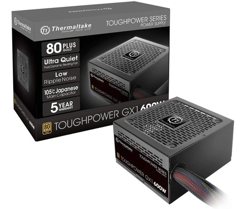 Fuente Gamer Thermaltake 600w gx1 diginet