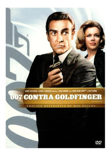 007 Contra Goldfinger Sean Connery , 2 Discos Pelicula Dvd