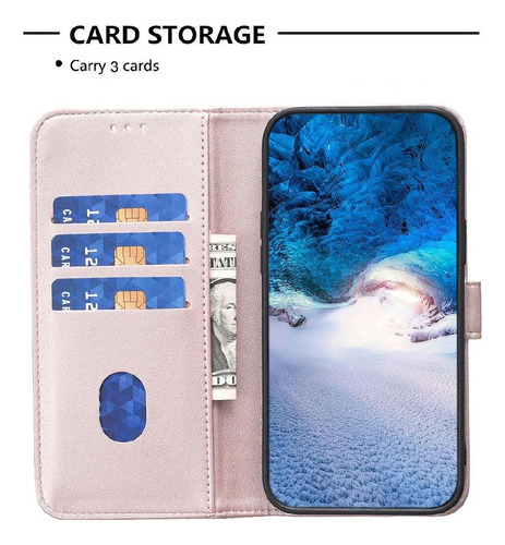 Funda Abatible Para Xiaomi Poco M7 Pro 5g Billetera De De
