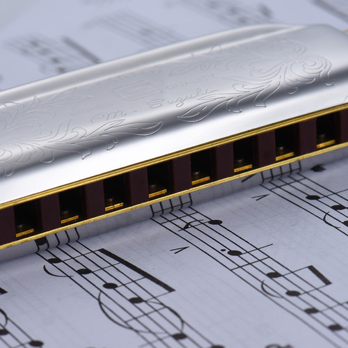 Pm Harmonica 1072-a Folkmaster Standard, Clave Diatónica De