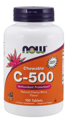 Vitamina C 100tab Now Foods - Unidad a $2620