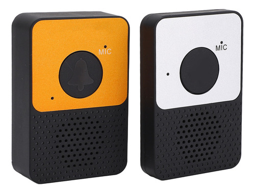 Timbre Inalámbrico Con Intercomunicador De Voz, 8 Niveles De