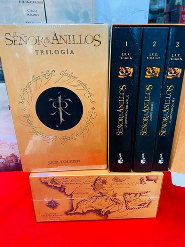 El Señor De Los Anillos Trilogía Libros + Regalo