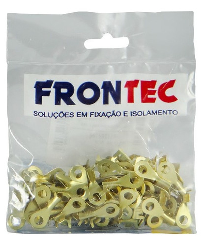 Terminal Bosch Bronce Ojal 3/16, Pack 100 Unidades 