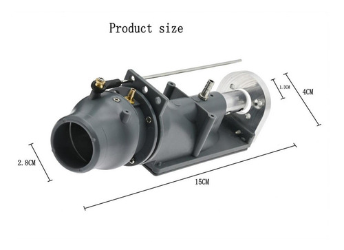 Bomba De Jato De Propulsor De Água 26mm 3 Lâminas Hélice