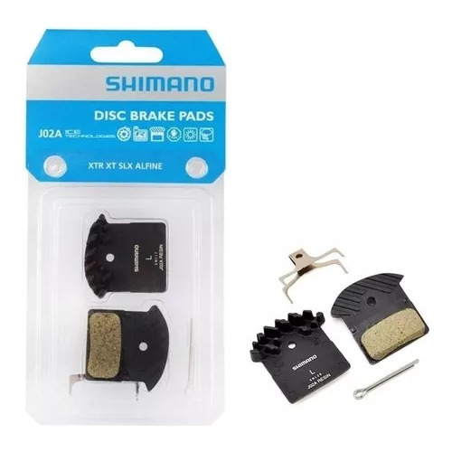 Pastillas Frenos Disco Hidraulicos Disipador Shimano J02a