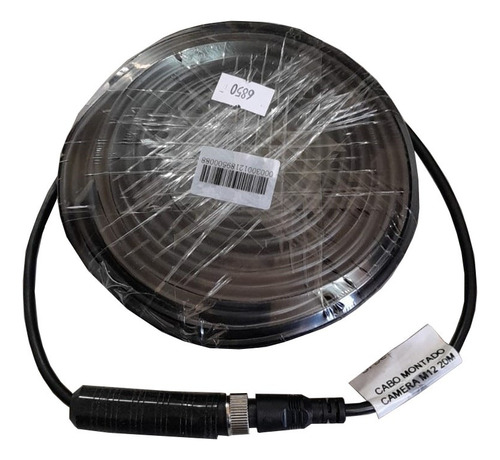 20 Cabos Extensão 20mts Aviador M12 P/ Câmera Monitor Orbe