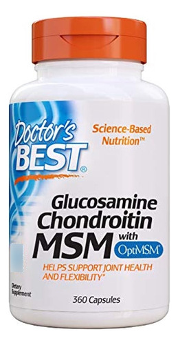 Las Mejores Cápsulas De Glucosamina / Condroitina / Msm Del 