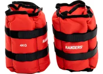 Comprar Tobipesas 1 Par 4kg Tobilleras Y Muñequeras Fitness Randers Color Rojo