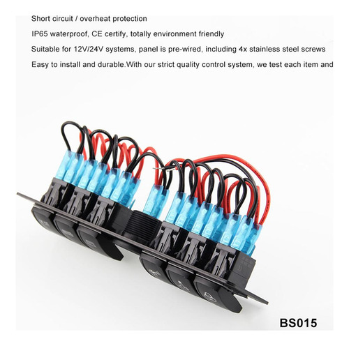 Voltímetro Led Impermeable Del Disyuntor Del Panel Del
