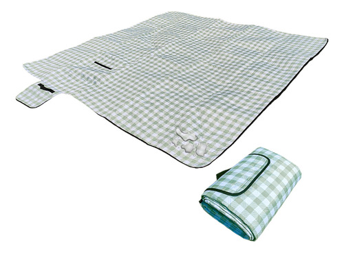 Lona Manta Playa O De Picnic Impermeable Plegable Bolso