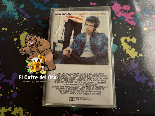 Cassette Bob Dylan - Highway 61 Revisited 1965 Edición 1995 (Usado)