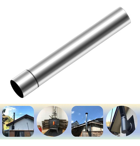 Tubo De Extensión De Humo Chimenea Chimenea 6cmx40cm Argén
