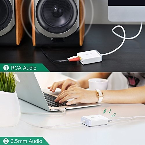 Adaptador De Audio Estéreo Externo De Tarjeta De Sonido Con
