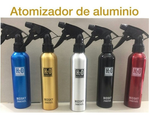 Imagen 2 de 2 de Atomizador De Aluminio H2opara Barbería, Barberos Peluquería