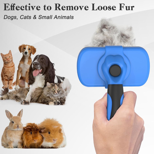 Cepillo Autolimpiante Swihauk Para Perros Y Gatos, Piel...