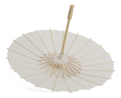 12 Sombrillas De Papel Blanco De 30 Cm, Decoración De Boda,