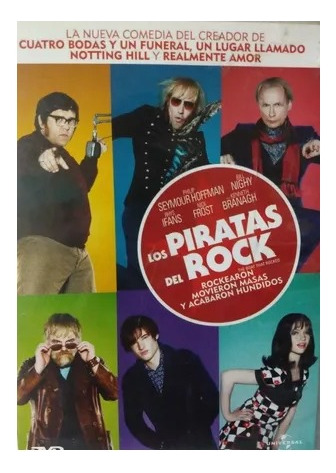 Los Piratas Del Rock Película Dvd (Usado)