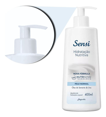 Desodorante Hidratante Corporal Sensi Pele Normal Jequiti 40