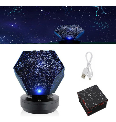 Lámpara Proyector Planetario Galaxy Night Light