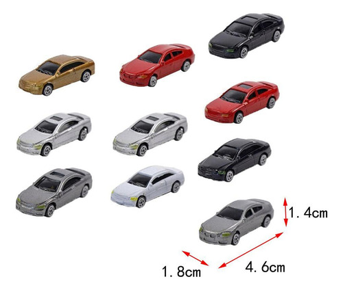 Paquete De 30 Coches A Escala 1/87 Ho, Modelos De Coches