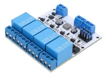 Comprar Módulo De Relé De 4 Canales, Optoacoplador, Ajustable, Gpio,