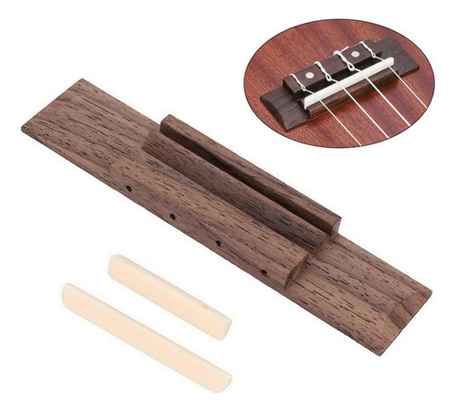 E Ukelele De , Puente De Guitarra, Sillín Y Tuerca, De