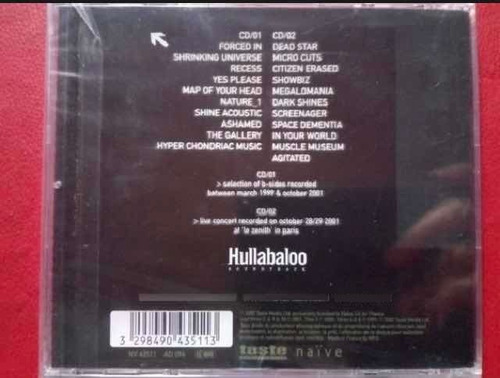 Muse -hullabaloo -soundtrack-2 Cd Original