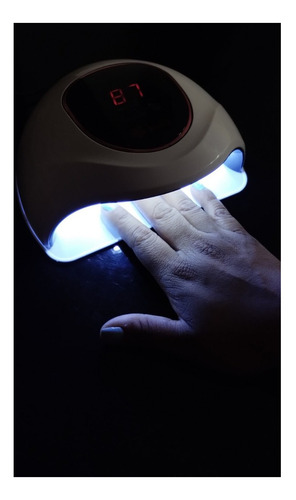 Imagen 3 de 6 de Cabina De Uñas 72w Keila Beauty Pro T14 Manos Y Pies