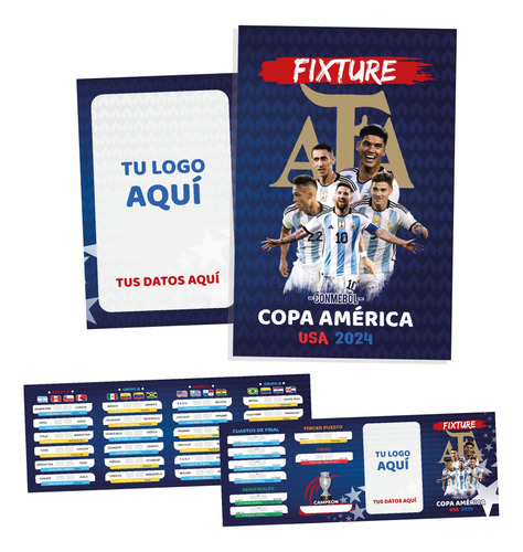 Fixture Copa America Usa 2024 X 500 Unid.
