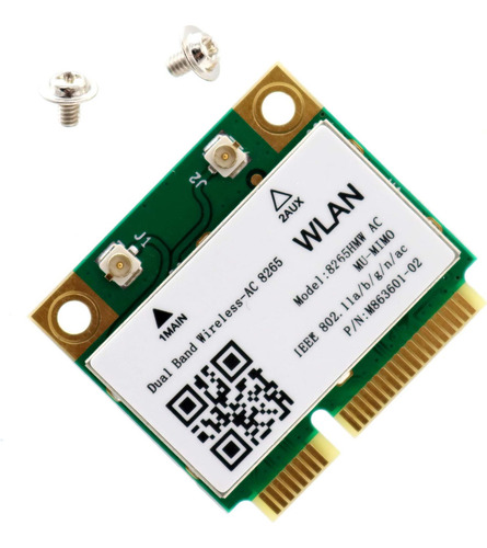 Adaptador Wifi Mini Pcie Deal4go 8265 Hmw 8265ac Ac 867 Mbps